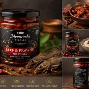 Meenerci Pickles Beef & Prawns